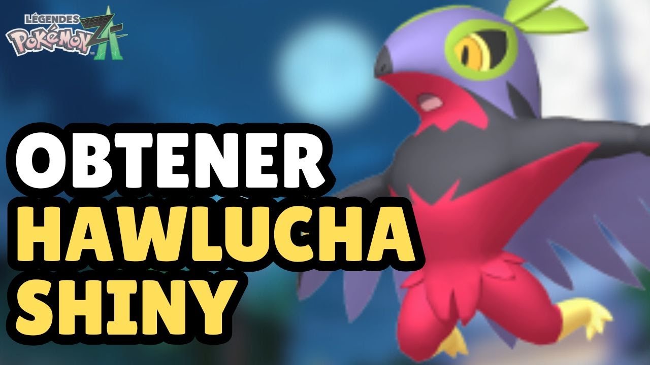 Como obtener un HAWLUCHA SHINY - Leyendas Pokémon Z-A - YouTube