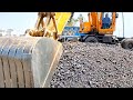 Excavator - Machine - Filling - Truck - Dumper - Subbase.