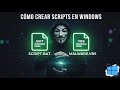 Como Crear Scripts .BAT y .VBS en Windows 11/10/8/7 🔥 Scripts Inofensivos 🔥 Ciberseguridad ✅ #hacker