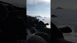 Olha esse mar calmo 😍 Praia da Jaquinha 30/03/2026 às 08h 🌊
