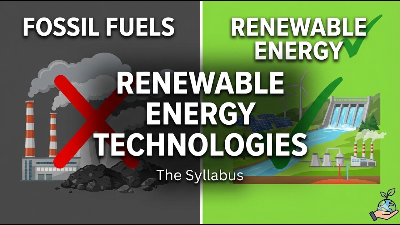 Unit 3 Renewable Energy Technologies ( રિન્યુએબલ એનર્જી ટેકનોલોજી)
