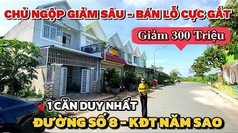 CHỦ ĐANG CẦN TIỀN GẤP! CHỈ 300 TRIỆU CÓ NHÀ 1 TRỆT 1 LẦU TRONG KĐT NĂM SAO