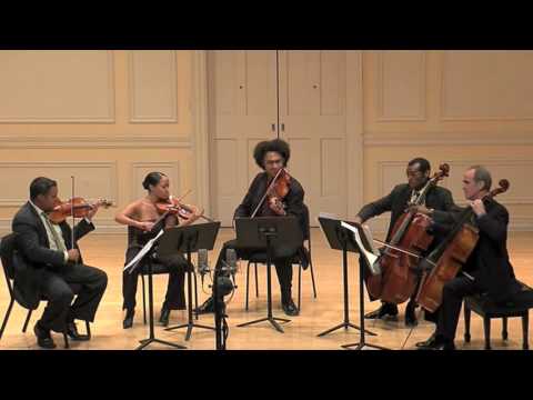 Schubert Quintet Mvt2-Part1 (Harlem Quartet on Str...