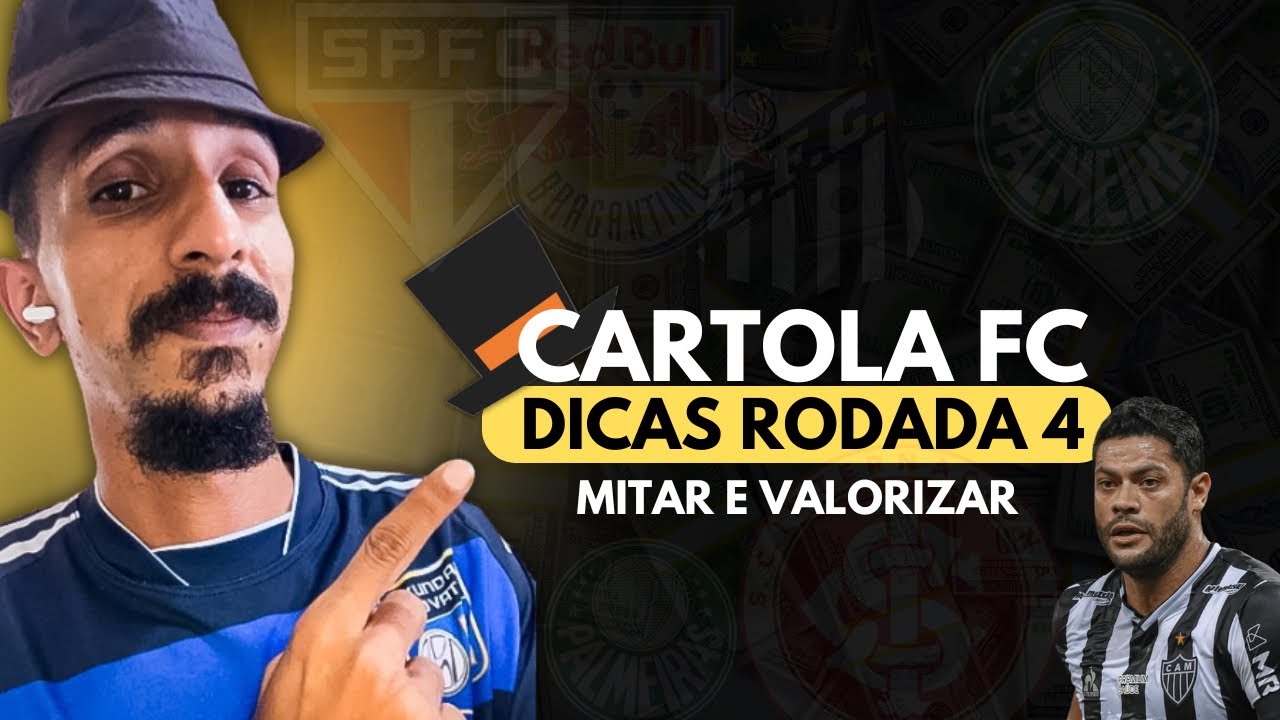 Mitada CARTOLA 2026 RODADA 4 | DICAS DA MITADA RODADA 4 - YouTube