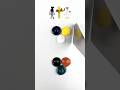Poppy Playtime & Squid Game guess the mixed color #satisfying #colormixing #squidgame