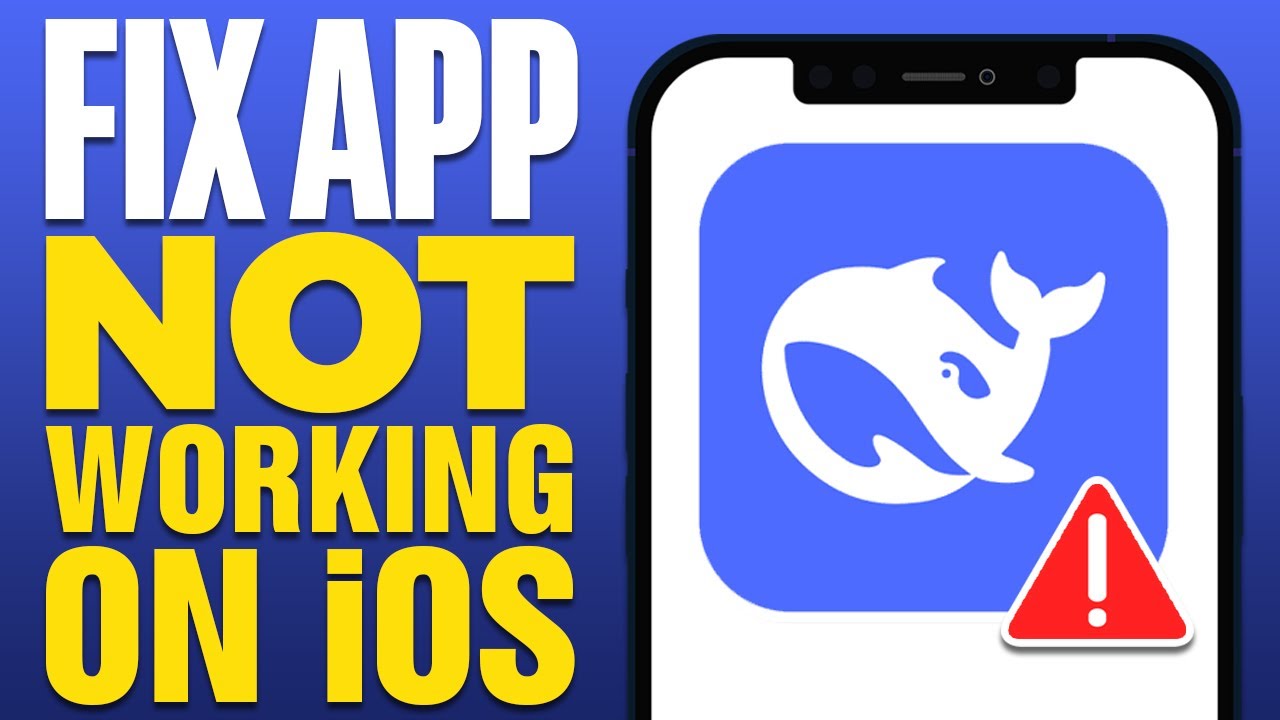How To Fix DeepSeek App Not Working On iOS (2025) - YouTube