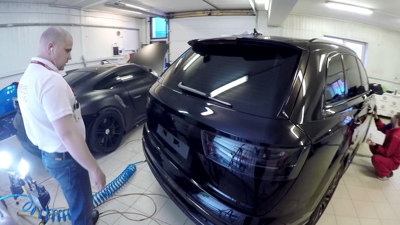 Audi Q7: бронирование и керамика OPTI-GLOSS-COAT