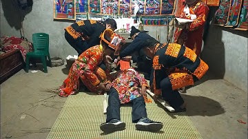 LỄ CẤP SĂC 7 ĐÈN NGƯỜI DAO HỌ ĐẶNG ÁI QUỐC LỘC BÌNH LẠNG SƠN P3 MẪU SƠN ĐỈNH