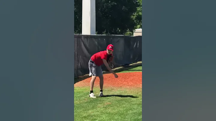 Nick Kucharski Pitching with Coach MAC