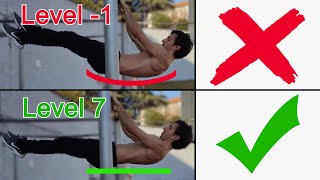 From 0 To Front Lever In 7 Simple Steps