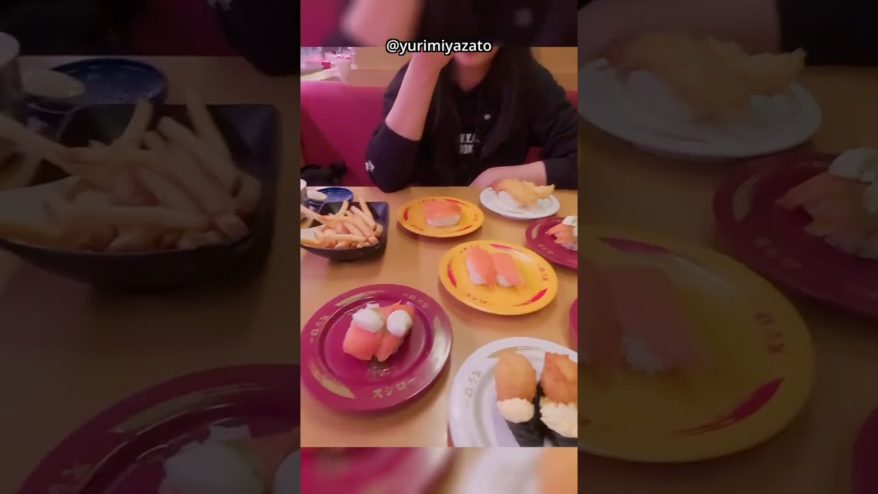 Você pediria sushi assim? 🍣 Japão 🇯🇵