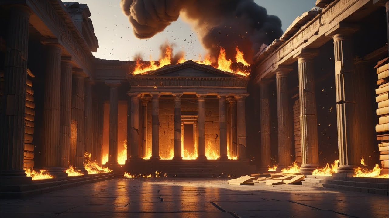 **The Library of Alexandria: Humanity’s Greatest Knowledge Lost😨 