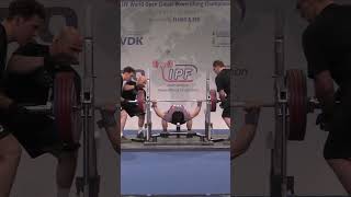 World Record Bench Press Classic with 215.5 kg by Chun-Chia Fan TPE in 74 kg class