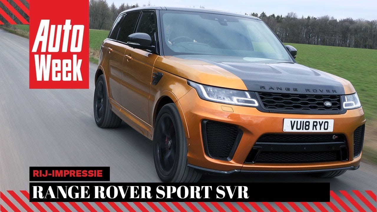 Stadion Belang Chirurgie Test: Range Rover Sport SVR (2018) - AutoWeek