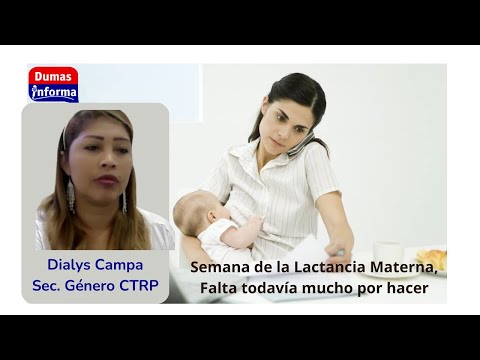 Las mujeres no deberían tener que elegir entre amamantar a sus hijos o trabajar.