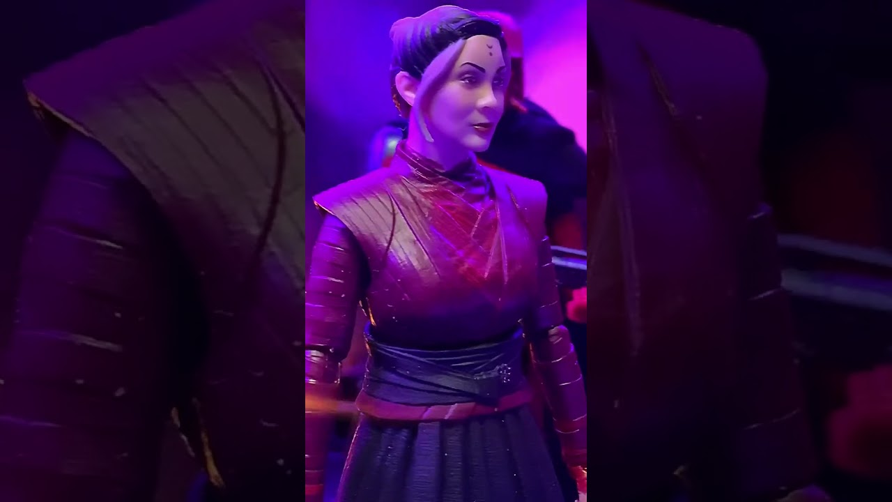 Morgan Elsbeth and  HK-87 Assassin Droids - Ahsoka - The Black Series.