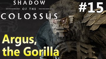 Shadow of the Colossus: Argus, the Gorilla  | 15th boss (Part 15) Ps4 pro HD gamplay 60 fps
