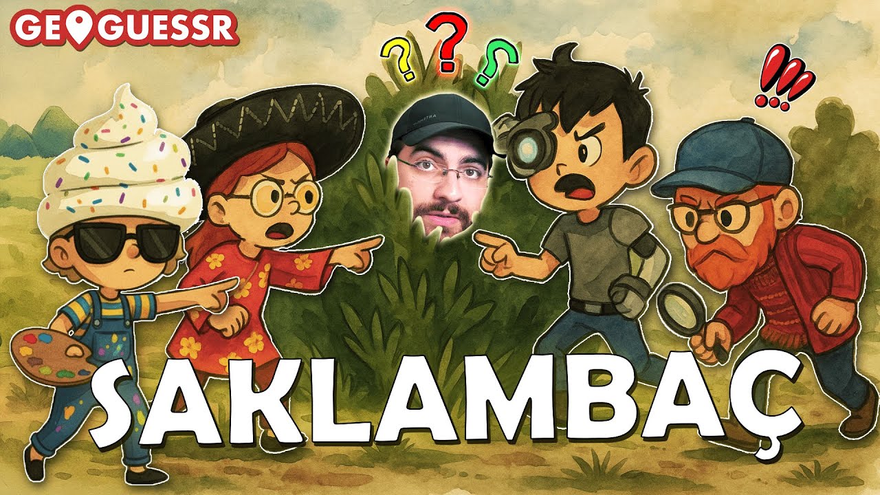 SAKLAMBAÇ ama Profesyonel Geoguessr Oyuncularıyla