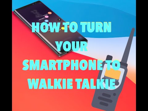 Video: Paano Gumawa Ng Isang Simpleng Walkie-talkie