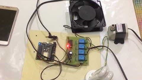 Google Assistant Controlled Home Automation Using Nodemcu
