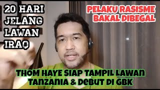 FIFA: PELAKU RASISME = AUTO DISKUALIFIKASI !!! TOM HAYE: "SAYA TERBANG KE JAKARTA 26 MEI"