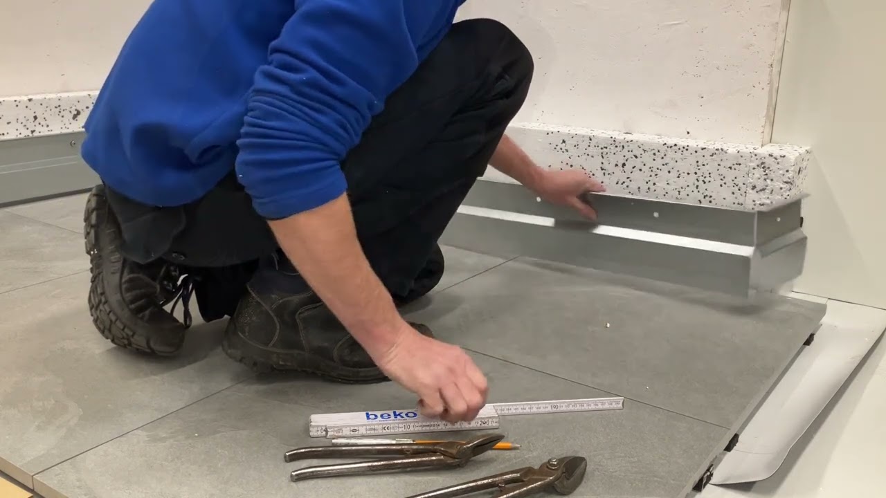 Trittschutzblende #Wandanschlussblech #Kappleiste