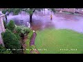 Houston Harvey Flood - Meyerland Neighborhood - August 27 2017 - Front Yard Time Lapse