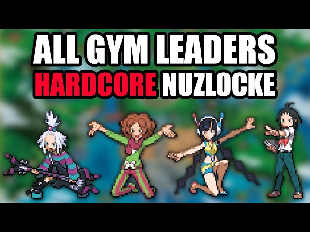 Pokemon Blaze Black 2 Redux - All Gym Leader Rematches (Challenge Mode) 