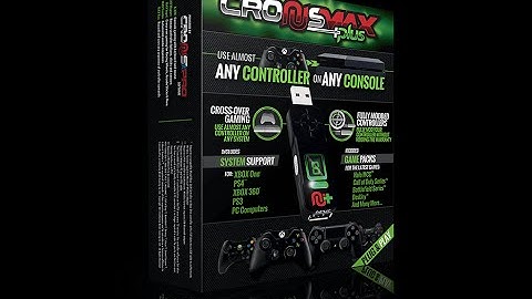 Cronusmax Plus Xbox 360 Controller On PS4