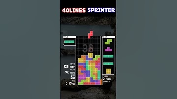 [TETR.IO] Just a game of Tetris. 40Lines Sprinter. #45