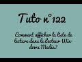 Tuto n122  comment afficher la liste de lecture dans windows media  les conseils disa