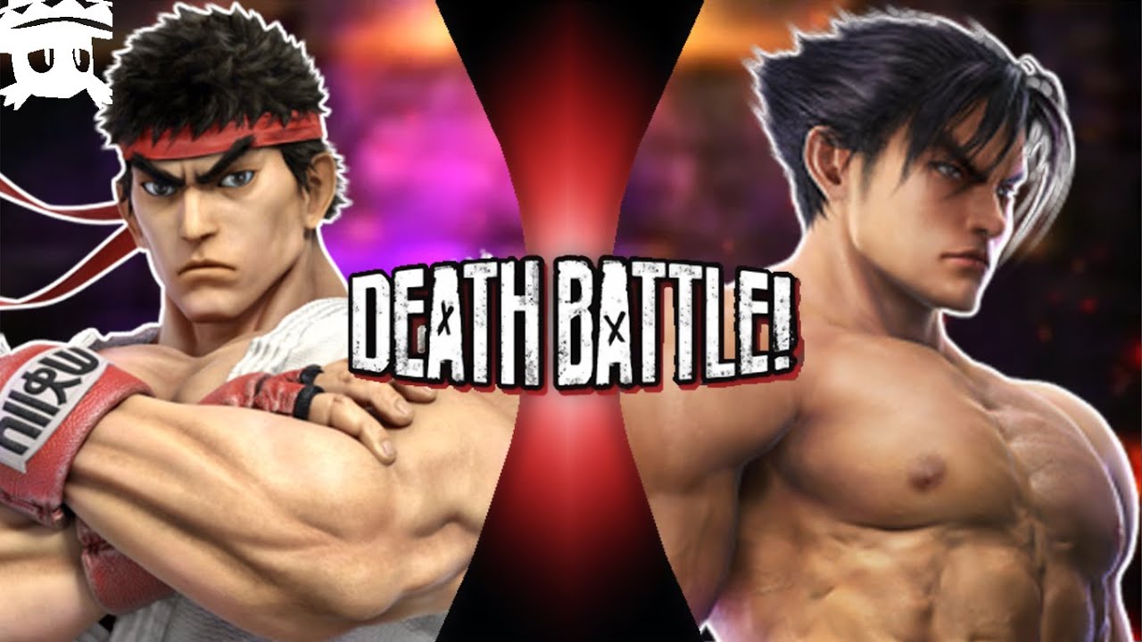 Ryu vs Jin | DEATH BATTLE! sub español (Street Fighter vs Tekken)