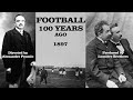 The first filmed football match 1897