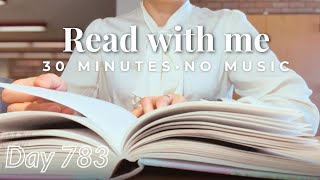 Read With Me · 30 Minutes of Silent Focus in the Library | Day 783