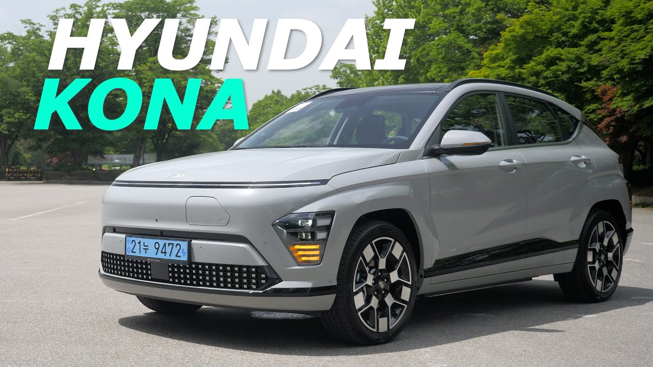 New 2024 Hyundai Kona Electric Review "The Cheapest EV from Hyundai