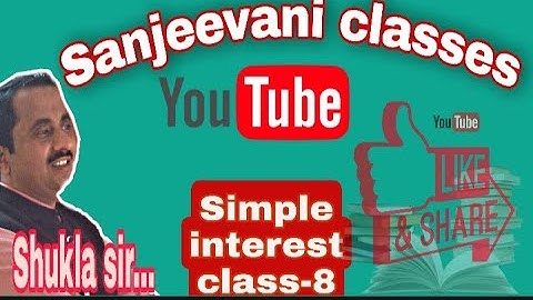 Simple interest-8--|| #SSC_CGL_CHSL_CPO #BANK #UPSI_CONSTABLE #RAILWAY #DSSSB #UPSSSC #BY SHUKLA SIR