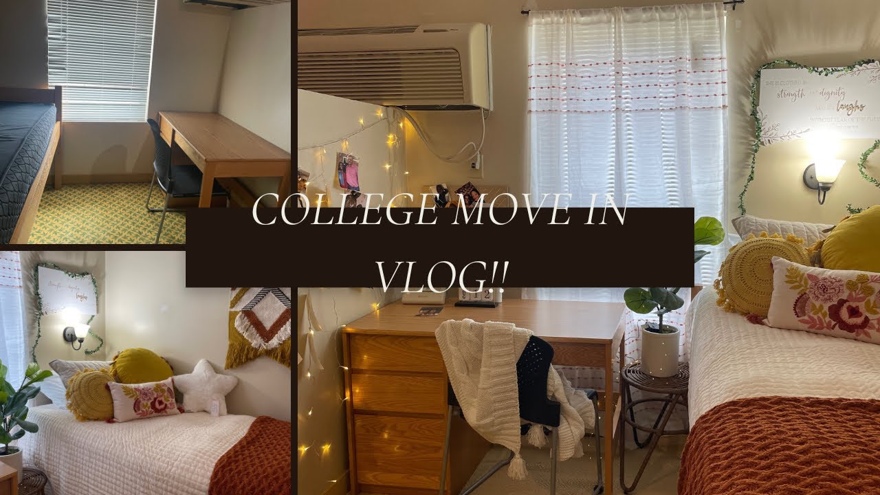 College Dorm Move in Day!! Freshman Year YouTube