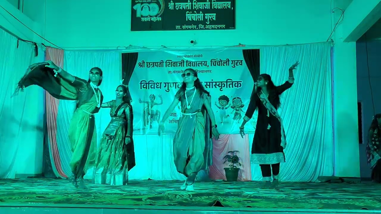 Maine Payal Hai Chhankai - Dance Performance | Chhatrapati Shivaji Vidyalaya Chincholi Gurav