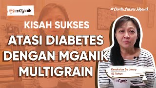 Mganik 6 Sachet Eceran M Ganik Multigrain untuk diabetes