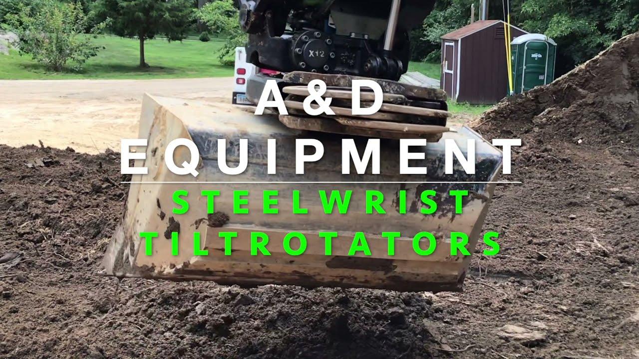 Excavating Attachment Tiltrotators and Quick Couplers