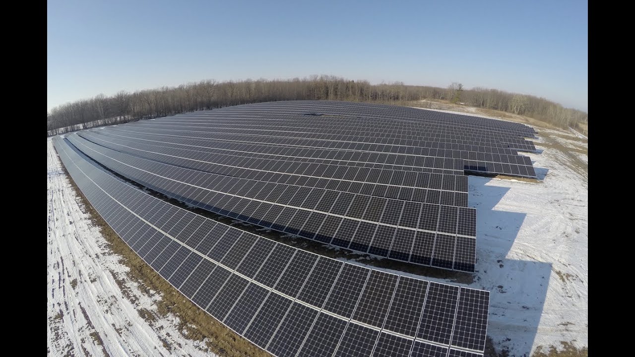 New Solar Energy - 2-megawatt array among largest for any college | RIT