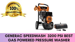 Generac SpeedWash 7122 3200 PSI 2.7 GPM 196cc Best Gas Powered Pressure Washer, NEW.