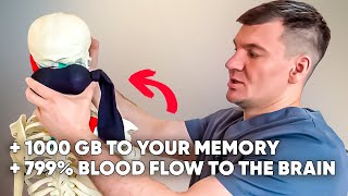 Increased blood flow to the brain by 799 times and memory by 1000 GB. Remove cerebral vasospasm.