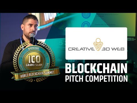 Creative 3D Web presents at Startup Grand Slam pitch competition in #WBSDubai 2018