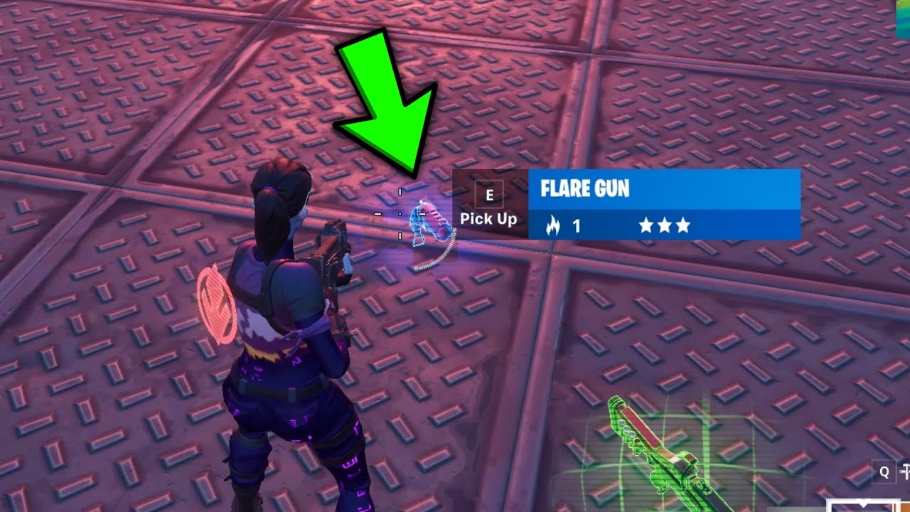 Fortnite new Flare Gun Gameplay