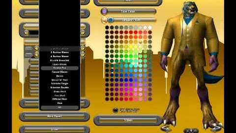 City of Heroes: Part 1, Character generation