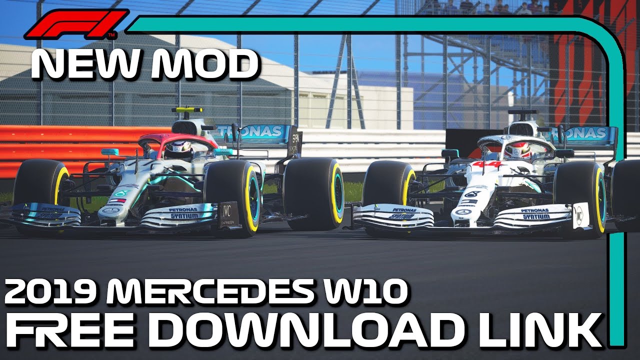 NEW F1 FREE MOD 2019 Mercedes W10 by SuzQ, Xiaolong Wu and Flasher Assettocorsa ｍod｜#Assettocorsa
