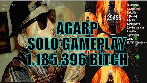 Agarp : SOLO GAMEPLAY - 1.185.396 MASS (1,2M)