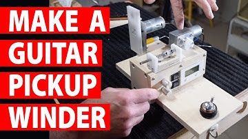 My Homemade Guitar Pickup Winder