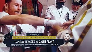 Canelo STACKING glove wraps? 👀